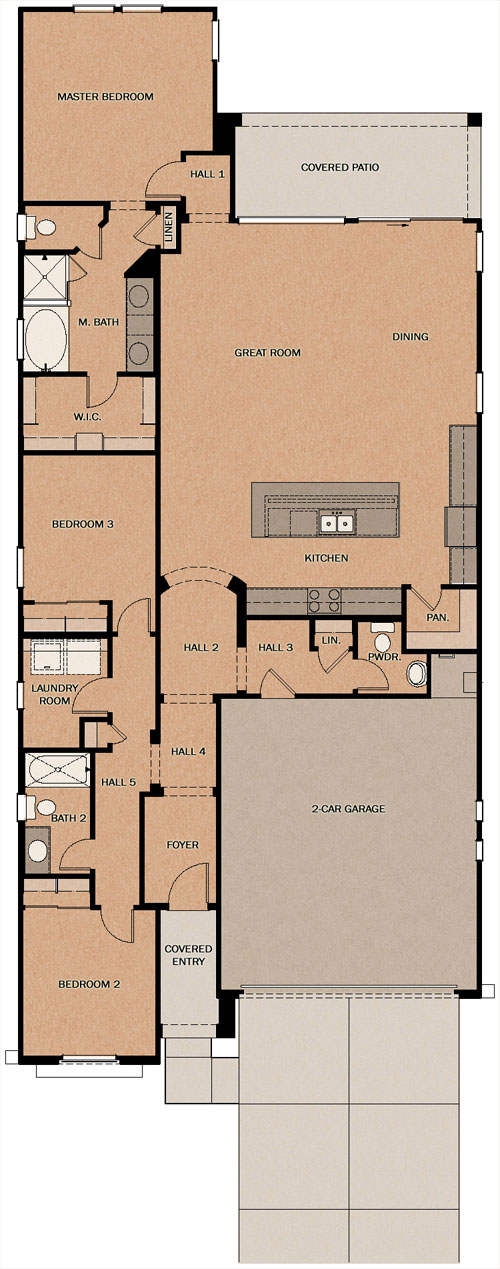 Pecan Lake Interactive Floorplan
