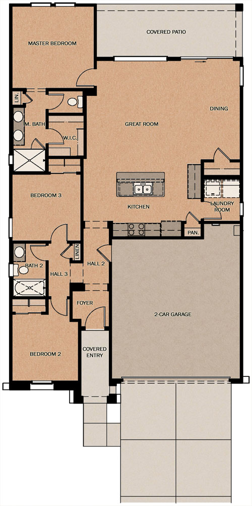 Handley Interactive Floorplan