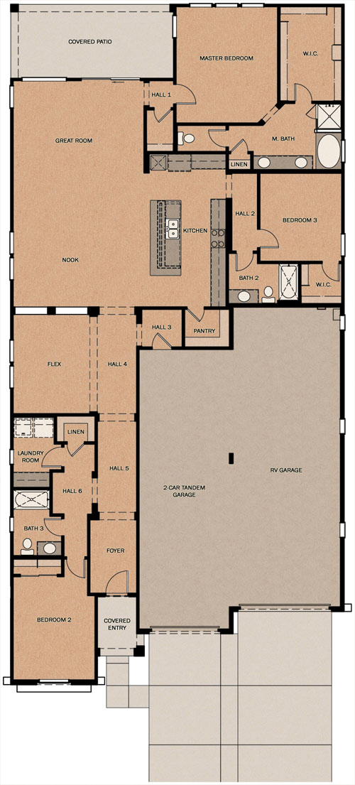 Lincoln Beach Interactive Floorplan