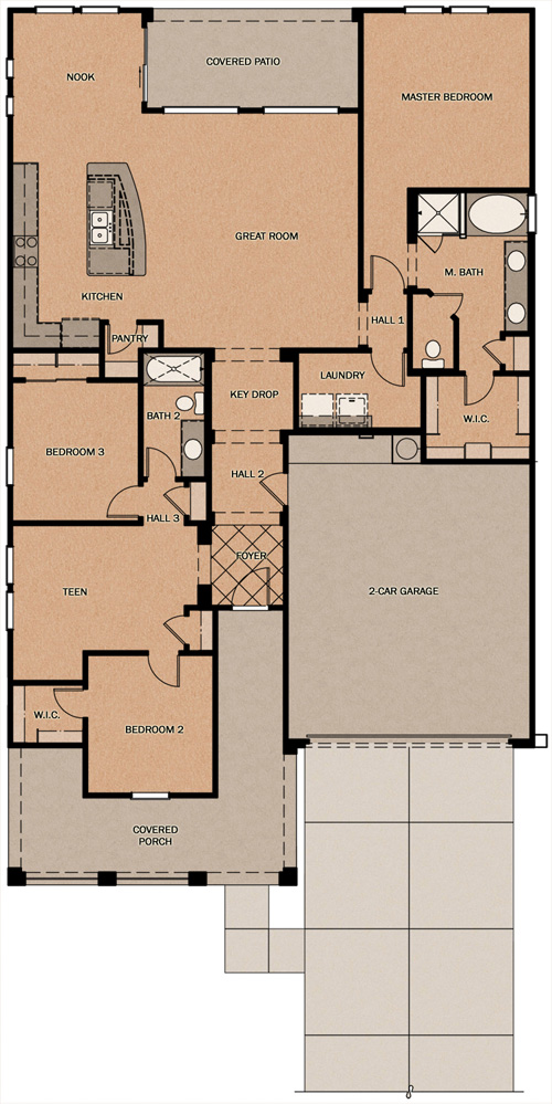 Bandon Dunes Interactive Floorplan