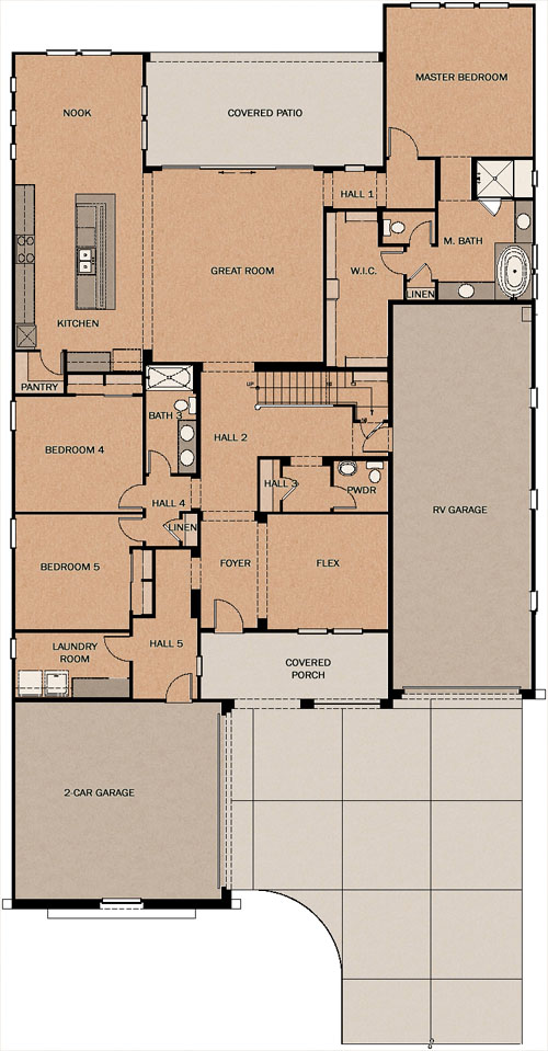 Doran Beach Interactive Floorplan